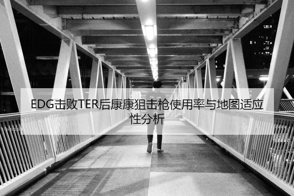 EDG击败TER后康康狙击枪使用率与地图适应性分析